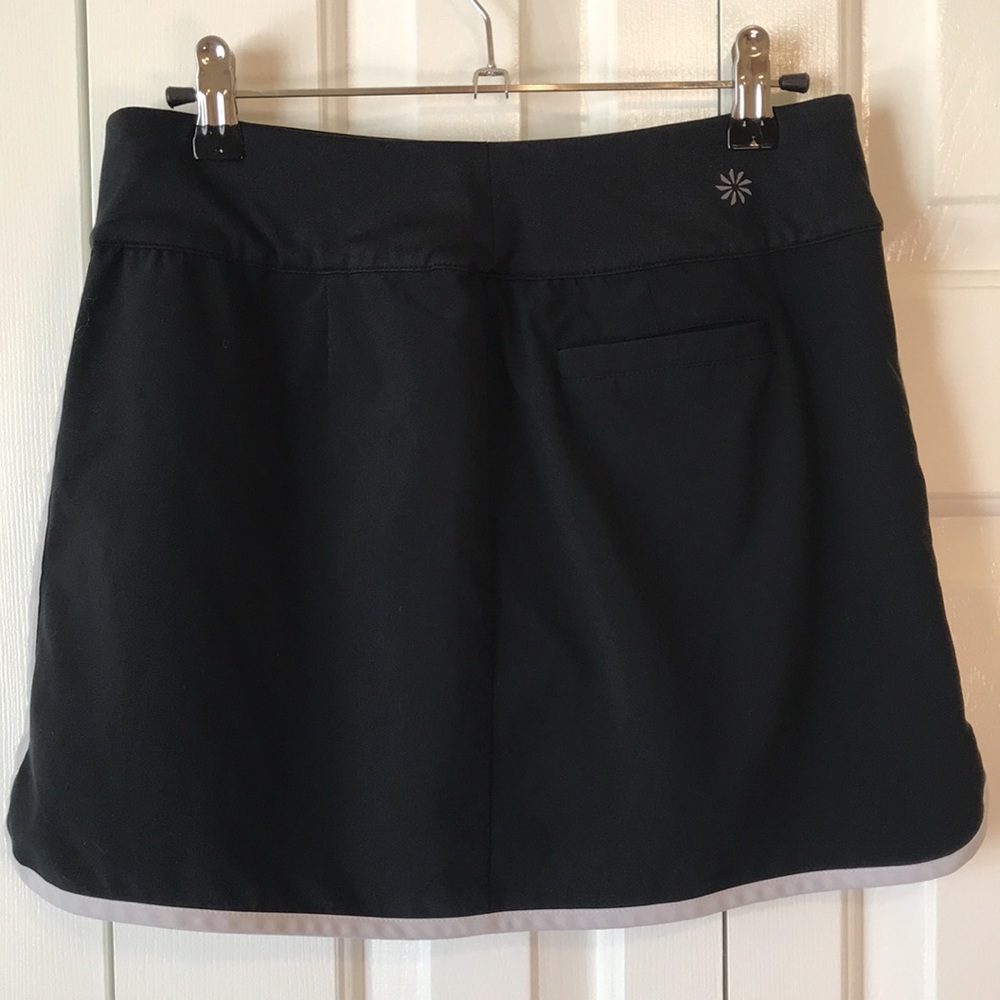Athleta Black Sport Skort size 2 - Picture 3 of 8